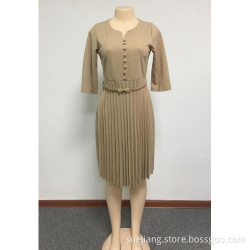 Women Dress Plus Size Multi-color Woman Dress